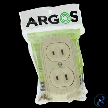 CONTACTO DOBLE MARFIL SOBREPONER POLARIZADO ARGOS 8810200