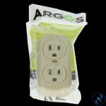 CONTACTO DOBLE MARFIL SOBREPONER ATERRIZADO ARGOS 8810250