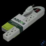 MULTICONTACTO 6 TOMAS C/SUPRESOR ARGOS 9700250