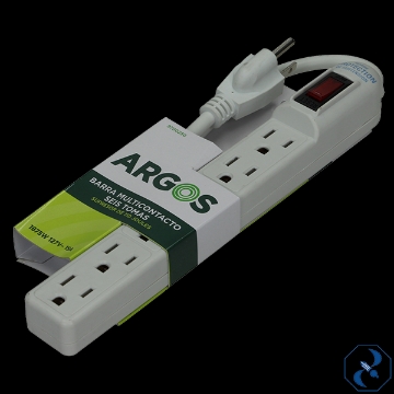MULTICONTACTO 6 TOMAS C/SUPRESOR ARGOS 9700250
