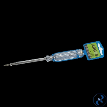 PROBADOR DE CORRIENTE 190 MM TIPO DESARMADOR ARGOS 8850100