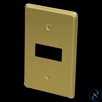 PLACA 1 U ALUMINIO ASTRO PA01