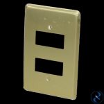 PLACA 2 U ALUMINIO ASTRO PA02