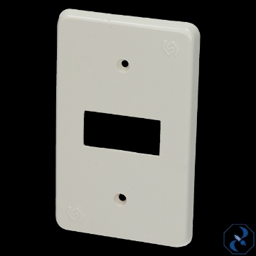 PLACA 1 U ABS PLASTICO MARFIL ASTRO ABS1M