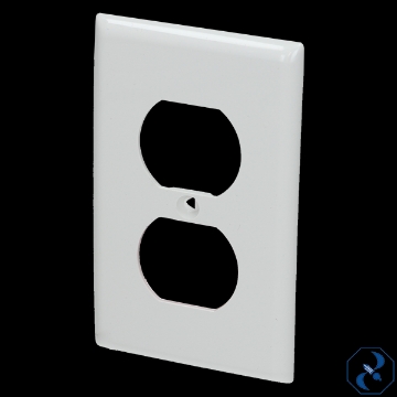 PLACA PARA CONTACTO DUPLEX ABS BLANCA ASTRO ABSOXB