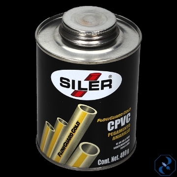 PEGAMENTO 480 GR NEGRO PARA CPVC EN BOTE SILER