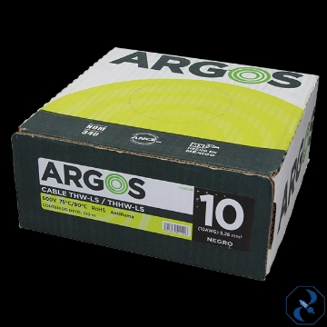 CABLE 10 100 MT NEGRO ARGOS 1100100