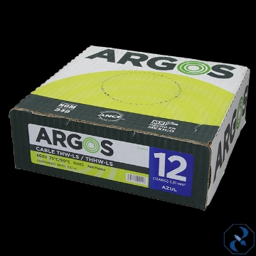 D 1 CABLE 12 100 M AZUL ARGOS 1100122