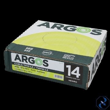 D 1 CABLE 14 100 M NEGRO ARGOS 1100140