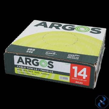 CABLE 14 100 M ROJO ARGOS 1100141