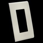 D 1 PLACA 4 U CON CHASIS DE RESINA MARFIL MODUS RESTYLE E5N4R