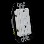 D 1 CONTACTO DUPLEX 2P+T CON ICFT 15A 125V BTICINO MX QZ4028GFC