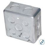 CAJA 3/4 CUADRADA GALVANIZADA TAMSA