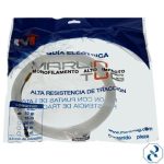 D GUIA 10 M NYLON PARA ELECTRICISTA REDONDA BLANC