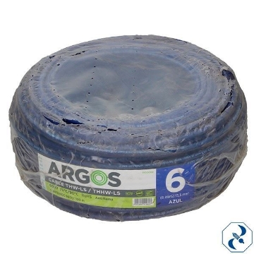 D 1 CABLE 6 100 M AZUL ARGOS 1100062
