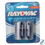 D 1 BLISTER C/2 PILAS ALCALINAS TIPO C RAYOVAC 814-2LAB