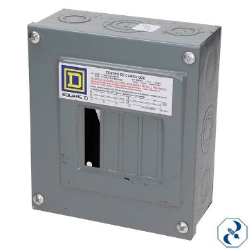 CENTRO DE CARGA 4S SOBREPONER SQUARED QOD4S