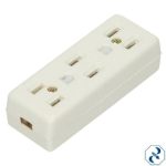 CONTACTO TRIPLE SIN PATAS POLARIZADO ESTRELLA