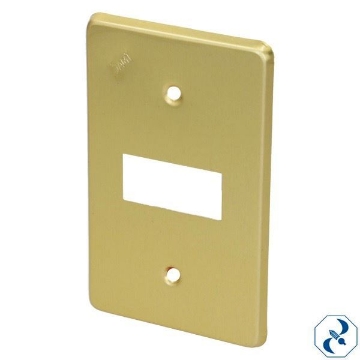 PLACA 1 U ALUMINIO CH/LAMINA SAMY