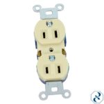 CONTACTO DUPLEX OCULTO COLOR MARFIL SAMY