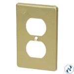 PLACA PARA CONTACTO DUPLEX ALUMINIO SAMY