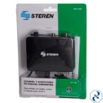 D 1 CONVERTIDOR AUDIO/VIDEO 3/RCAA COAXIAL STEREN 207-340