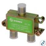 D 1 DIVISOR 2 SALIDAS 1 GHZ 90 DB ESPECIAL STEREN 201-202
