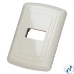 PLACA 1U MARFIL TOSCANA TIPO EVOLUCION 1423