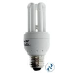 D 1 FOCO 9 W AHORRADOR TRIPLE BLANCO CALIDO 8000 HRS TE-9W/27