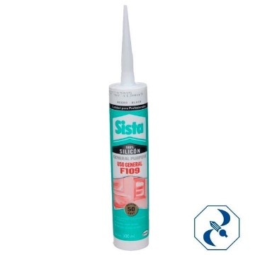 SILICON SISTA F109 300ML NEGRO DOW CORNING HESDC109UG300N