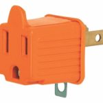 ADAPTADOR 3 A 2 NARANJA VOLTECH AD-32N