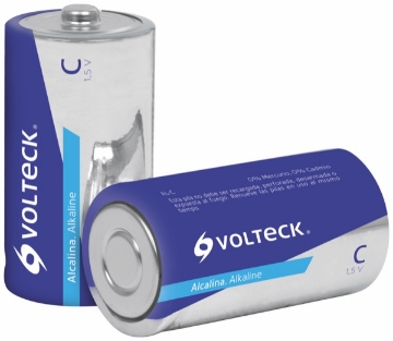 PILA ALCALINA TAMANO C BLISTER CON 2 VOLTECH AL-C