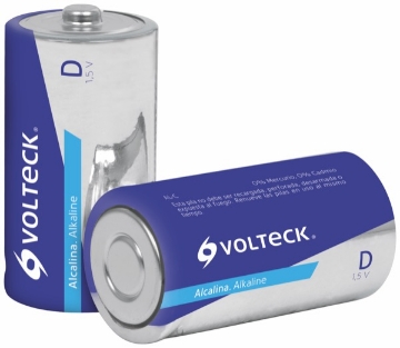 PILA ALCALINA TAMANO D BLISTER CON 2 VOLTECH AL-D
