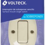 APAGADOR DE SOBREPONER SENCILLO VOLTECH APSO-S