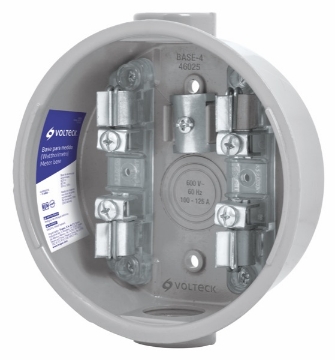 CAJA DE CONEXION PARA WATTHORIMETRO VOLTECH BASE-4