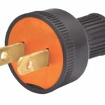 CLAVIJA REDONDA DE HULE 2P SIN POLARIZAR VOLTECH CL-HR