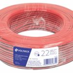 CABLE PARA BOCINA 22AWG BICOLOR 100MTS VOLTECH CABO-22B