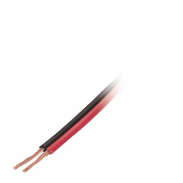 CABLE PARA BOCINA, 18 AWG, BICOLOR, 100 M VOLTECH CABO-18B