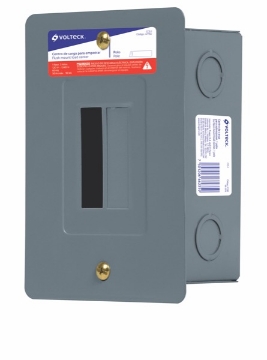 CENTRO DE CARGA EMPOTRABLE 1 POLO VOLTECH CCE-1