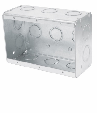 CAJA TIPO CHALUPA 4X6 RECTANGULAR REFORZADA VOLTECH CCH-4X6