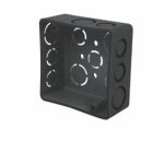 CAJA 4X4 CUADRADA DE PLASTICO VOLTECH CCH-4X4P