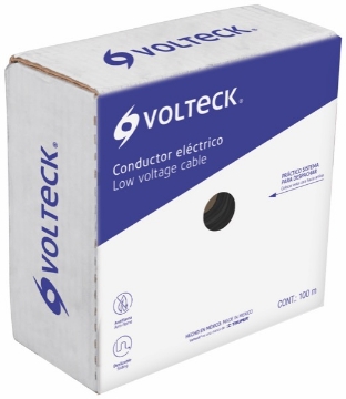 CABLE THHW-LS NEGRO 10 AWG VOLTECH CAB-10N