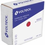 D 1 CABLE THHW-LS ROJO 10 AWG 100 mt. VOLTECH CAB-10R