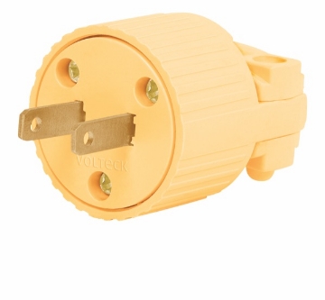 CLAVIJA INDUSTRIAL PLASTICA SENCILLA VOLTECH CLP-S