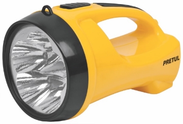 LINTERNA RECARGABLE DE LEDS DE ALTO PODER PRETUL LIRE-145P