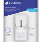 D 5 DIMMER DESLIZABLE CON INTERRUPTOR LINEA CLASSIC VOLTECH DIM-CL2