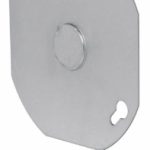D 12 TAPA DE ACERO PARA CAJA OCTAGONAL 4X4 PULG VOLTECH TACH-4X4O