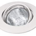 LUMINARIO EMPOTRADO DIRIGIBLE RECTO VOLTECH LUEM-330B
