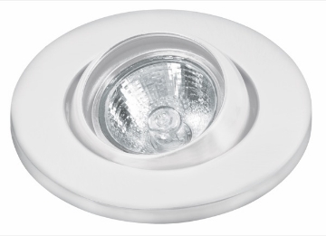 D 4 LUMINARIO EMPOTRADO DIRIGIBLE CURVO BLANCO VOLTECH LUEM-345B