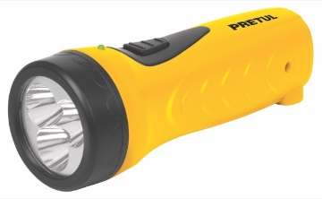 LINTERNA RECARGABLE DE 3 LED, PRETUL A GRANEL PRETUL LIRE-3CG